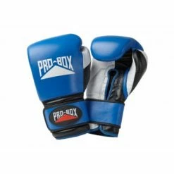 Champs Bxing PROBOX-PRO-SPAR' BLUE LEATHER GLOVES