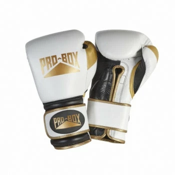 Cheapest ๐งจ Champs Bxing PROBOX-PRO-SPAR' WHITE/GOLD LEATHER GLOVES โญ 1 Champs Bxing PROBOX-PRO-SPAR' WHITE/GOLD LEATHER GLOVES