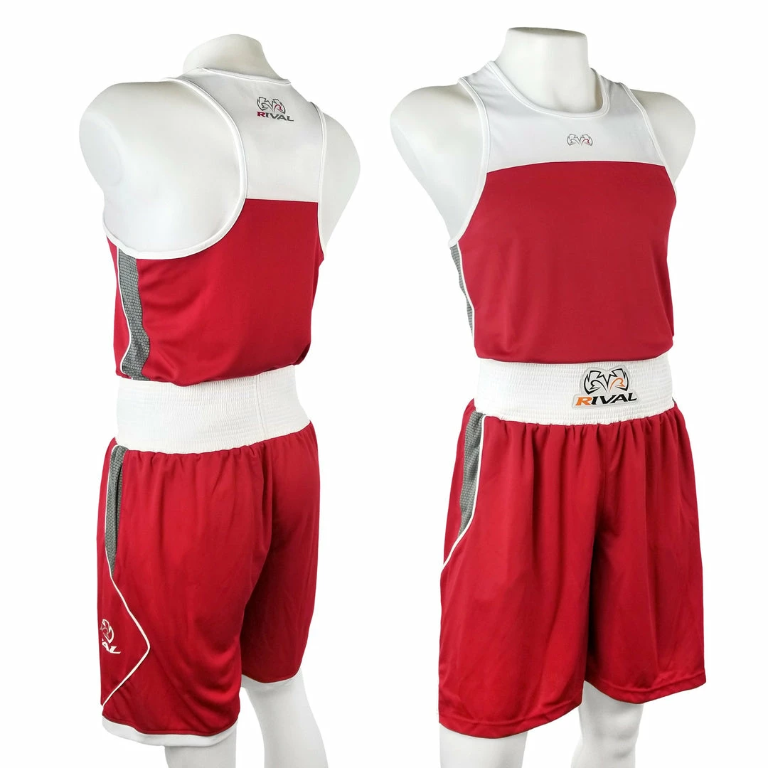 Cheapest ๐งจ RIVAL-AMATEUR RED COMPETITION/TRAINING BOXING JERSEY ๐ 3 RIVAL-AMATEUR RED COMPETITION/TRAINING BOXING JERSEY