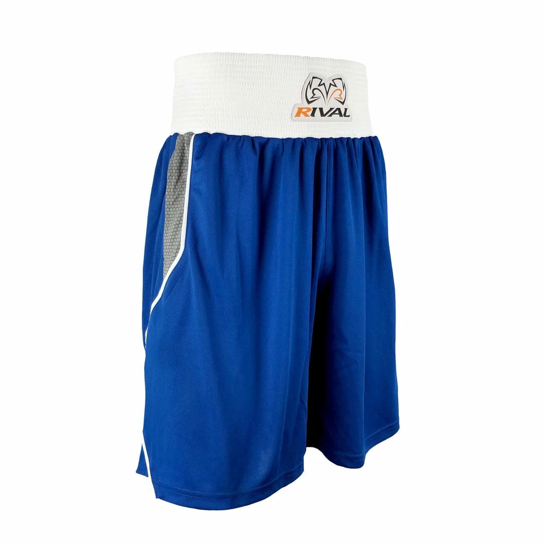 Cheapest 💯 CLOTHING RIVAL-AMATEUR BLUE COMPETITION/TRAINING BOXING TRUNKS 🥰 1 CLOTHING RIVAL-AMATEUR BLUE COMPETITION/TRAINING BOXING TRUNKS