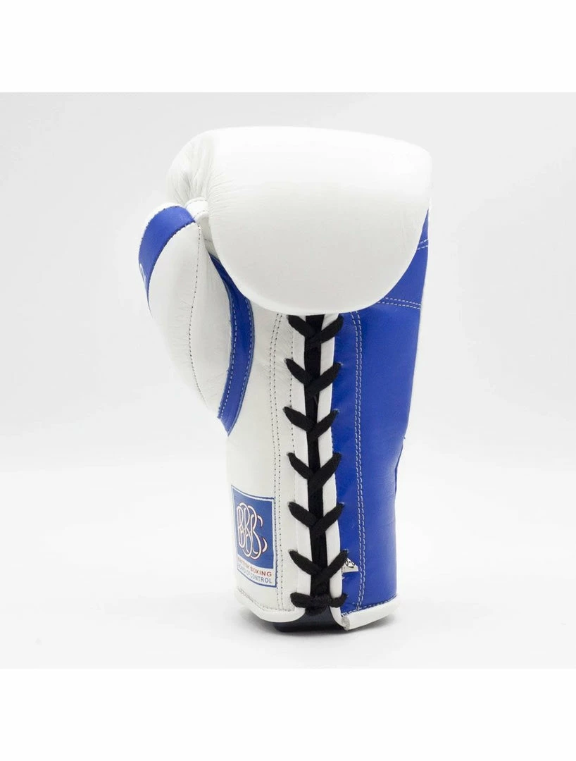 Ringside RS2 Pro Contest Boxing Gloves WHITE/BLUE