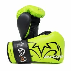 SENIOR GLOVES RIVAL RS11V EVOLUTION SPARRING GLOVES-LIME GREEN
