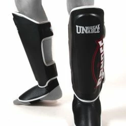 New ๐ MUAY THAI Sandee KIDS Cool-Tec Black, White & Red Synthetic Leather Boot Shinguard ๐คฉ 8 MUAY THAI Sandee KIDS Cool-Tec Black, White & Red Synthetic Leather Boot Shinguard