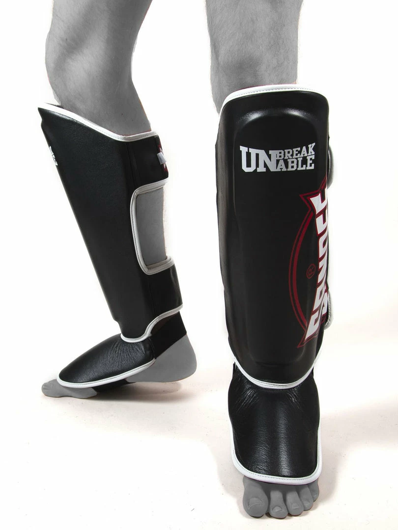 New ๐ MUAY THAI Sandee KIDS Cool-Tec Black, White & Red Synthetic Leather Boot Shinguard ๐คฉ 3 MUAY THAI Sandee KIDS Cool-Tec Black, White & Red Synthetic Leather Boot Shinguard