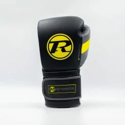 RINGSIDE-Pinnacle Series Limited Edition Strap Glove Black/Volt SENIOR GLOVES