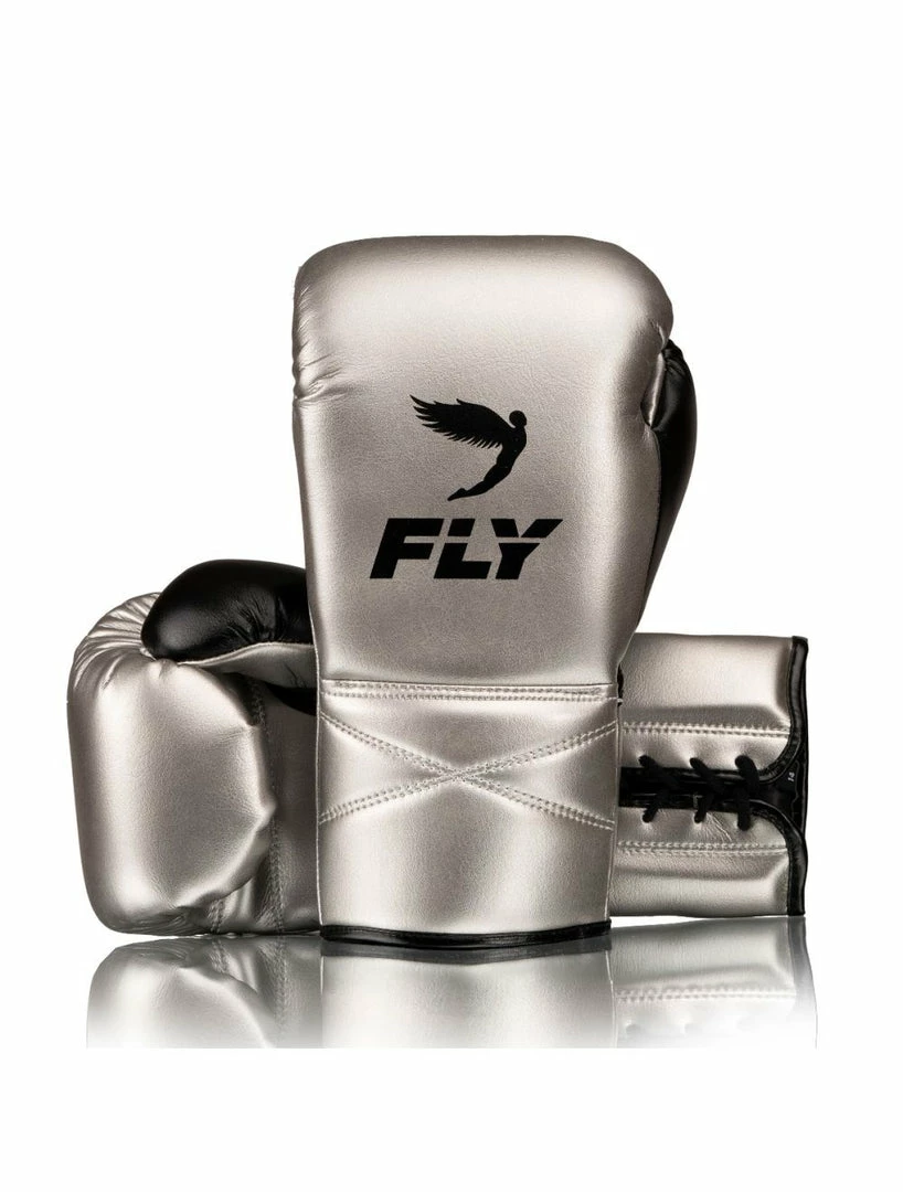 Buy ❤️ Fly Superlace X Boxing Gloves SILVER/BLACK ✨ 1 Fly Superlace X Boxing Gloves SILVER/BLACK