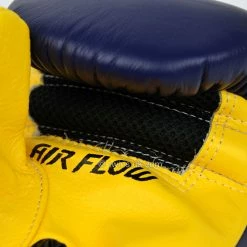 SENIOR GLOVES Twins Air Flow Bag Gloves Navy Blue-Yellow
