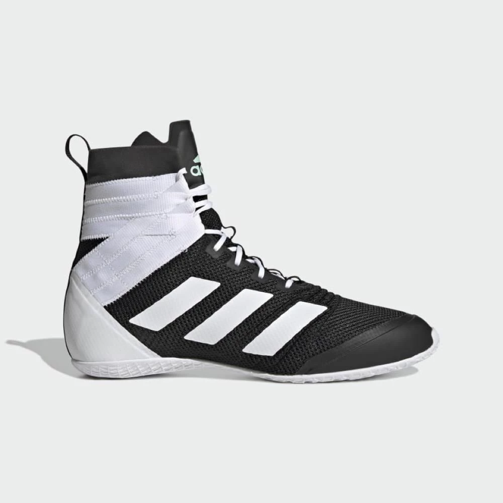 Flash Sale 🌟 Adidas Speedex 18 Boxing 🥾 Boots - Black/White 💯 1 Adidas Speedex 18 Boxing Boots - Black/White