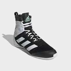 Flash Sale 🌟 Adidas Speedex 18 Boxing 🥾 Boots - Black/White 💯 6 Adidas Speedex 18 Boxing Boots - Black/White